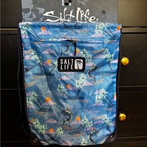 Salt Life Blue Tropical Backpack